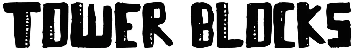 Tower Blocks Font 1