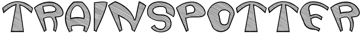 Trainspotter Font 1