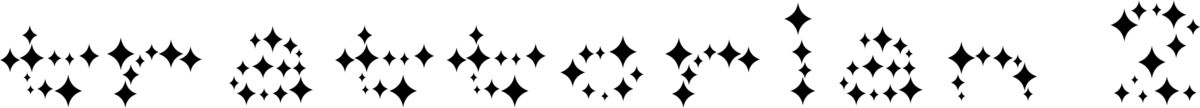 Trattorian 2 Font 1