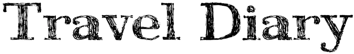 Travel Diary Font 1
