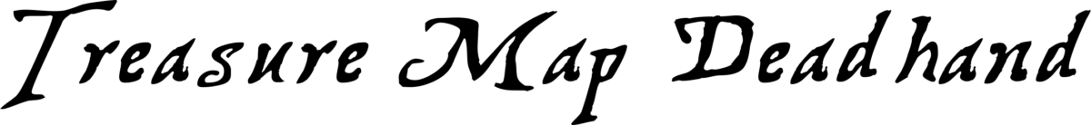 Treasure Map Deadhand Font 1