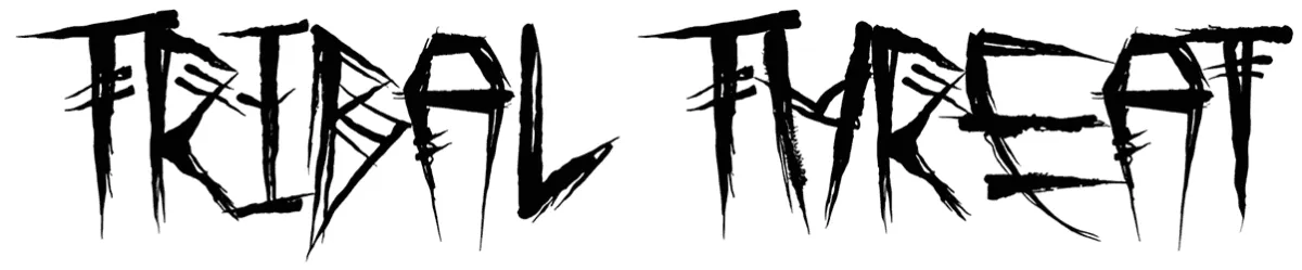 Tribal Threat Font 1