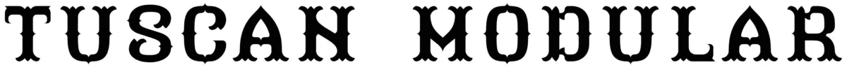 Tuscan Modular Font 1