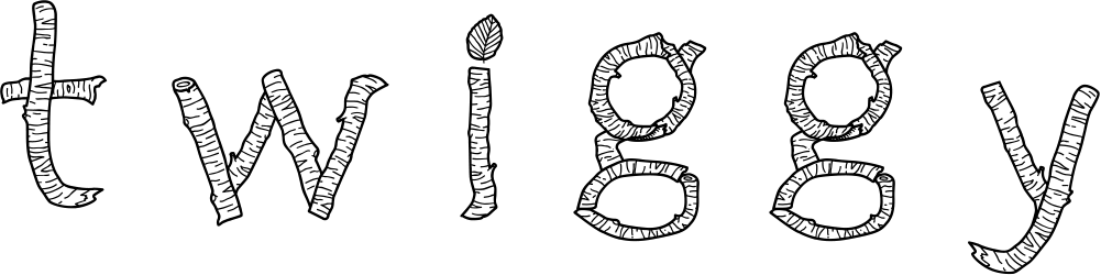 Twiggy Font 1