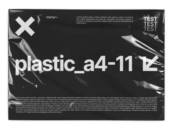 Two A4 Plastic Mockups 1