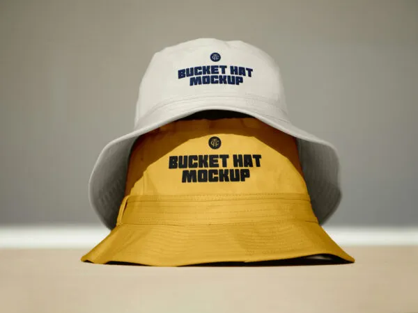 Two Bucket Hat Mockups 1