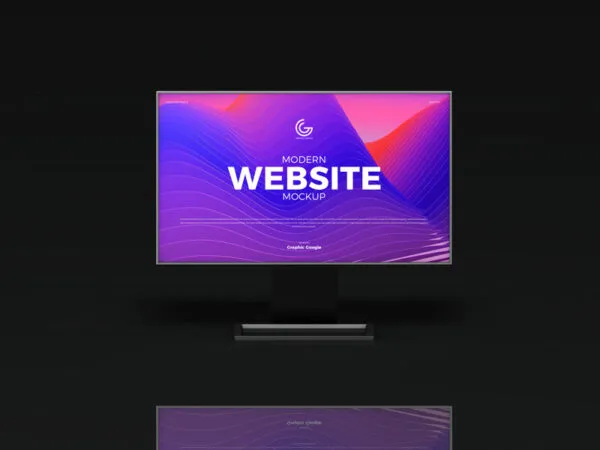 Two Modern Ultra Wide Screen Mockups 1