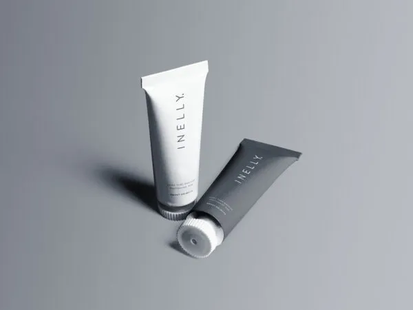 Two Paint Tubes Mockup in Opposite Colors 1