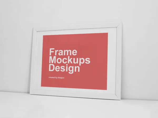 Two Plain and Clean Frame Mockups 1