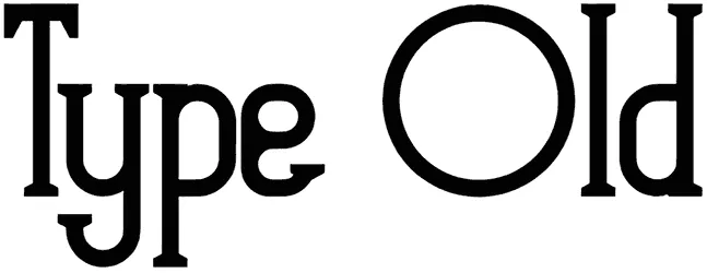 Type Old Font 1