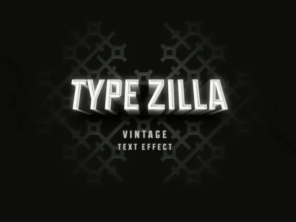 Type Zilla Text Effect 1