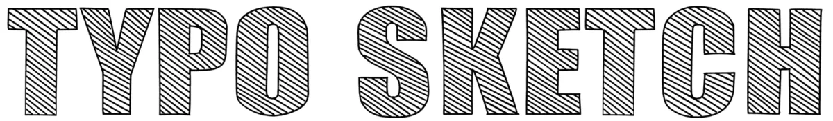 Typo Sketch Font 1