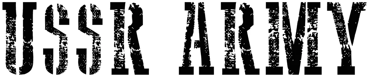 USSR Army Font 1