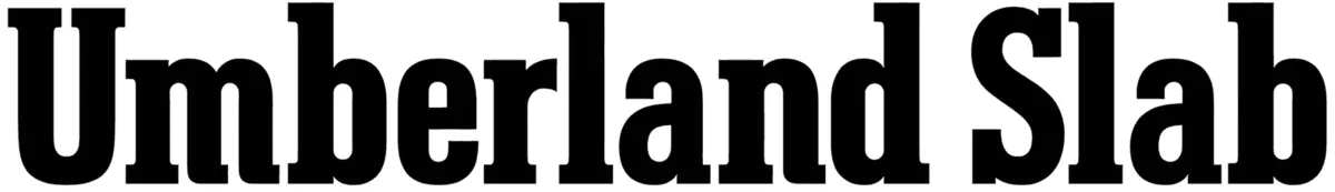 Umberland Slab Font 1