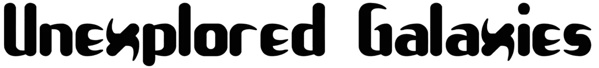 Unexplored Galaxies Font 1