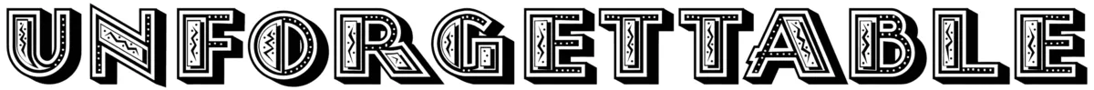 Unforgettable Font 1