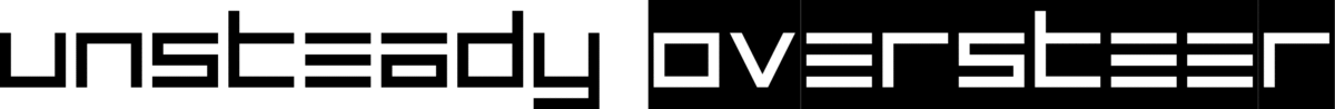 Unsteady Oversteer Font 1