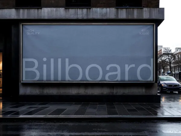 Urban Billboard Mockup 1