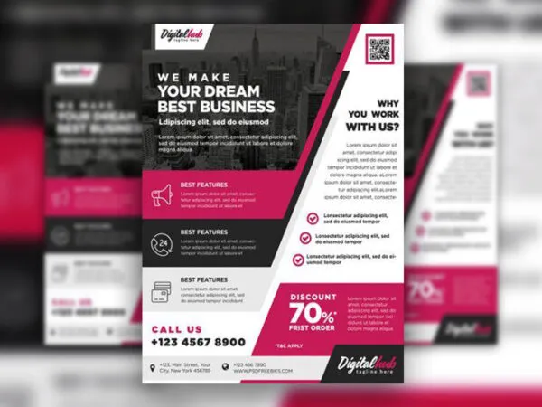 Urban Modern Business Flyer Template 1