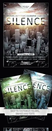 Urban Party Flyer Template 1