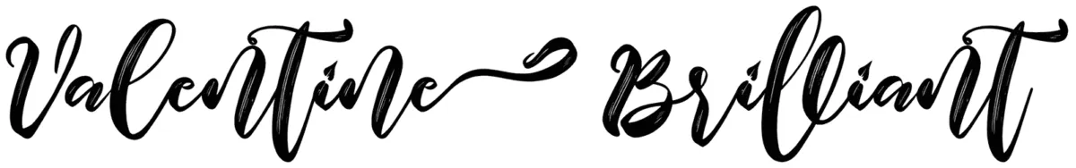 Valentine Brilliant Font 1
