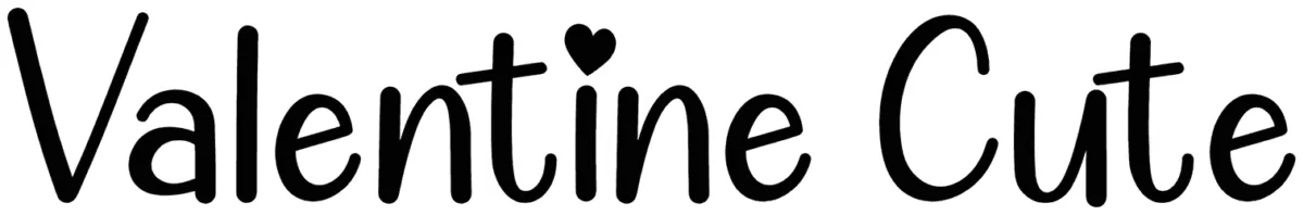 Valentine Cute Font 1
