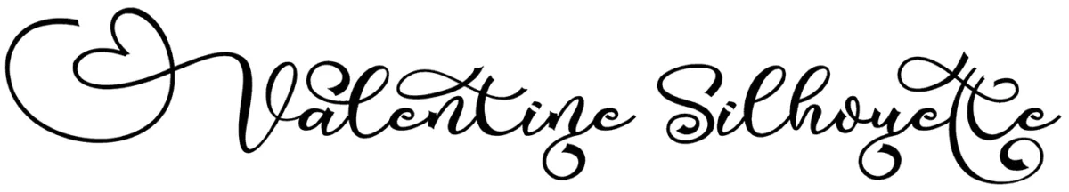 Valentine Silhouette Font 1