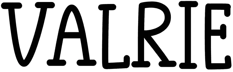 Valrie Font 1
