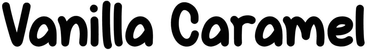 Vanilla Caramel Font 1