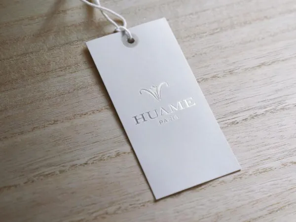 Vertical Clothing Tag Mockup 1