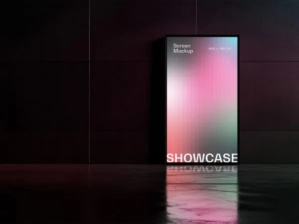 Vertical Screen Mockup 1