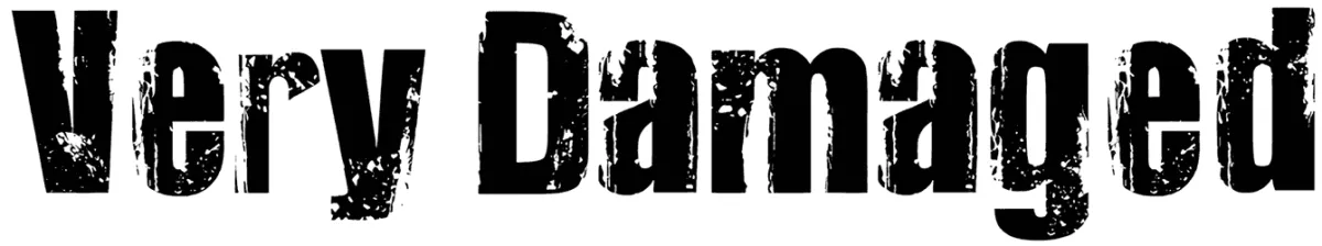 Very Damaged Font 1