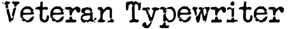 Veteran Typewriter Font 1