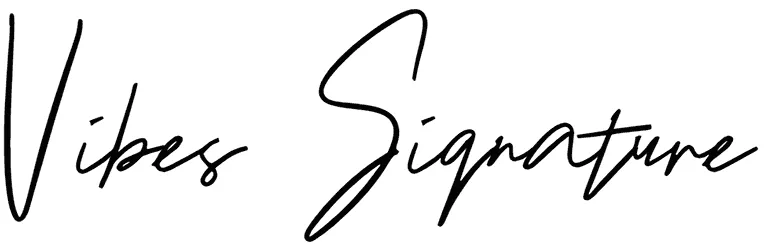 Vibes Signature Font 1