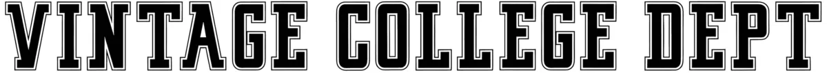 Vintage College Dept Font 1