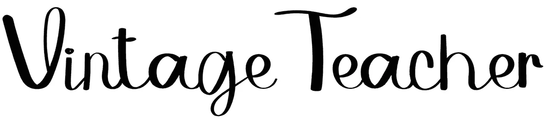 Vintage Teacher Font 1