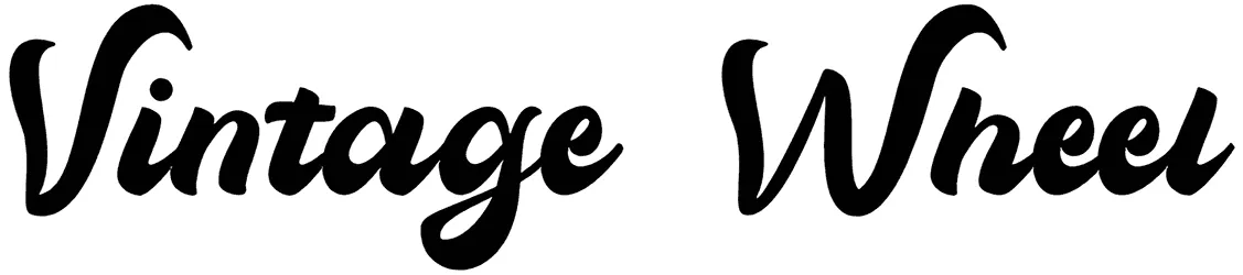 Vintage Wheel Font 1