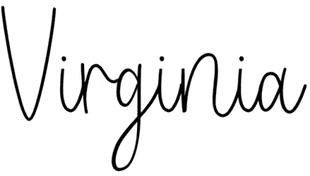 Virginia Font 1
