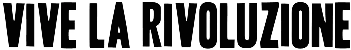 Vive la Rivoluzione Font 1
