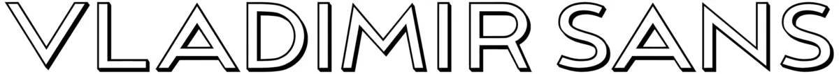 Vladimir Sans Font 1