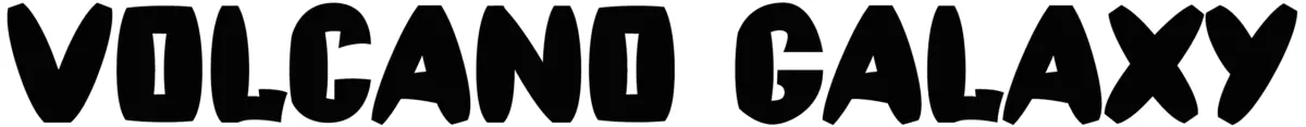 Volcano Galaxy Font 1