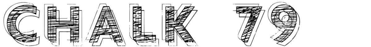 Vtks Chalk 79 Font 1