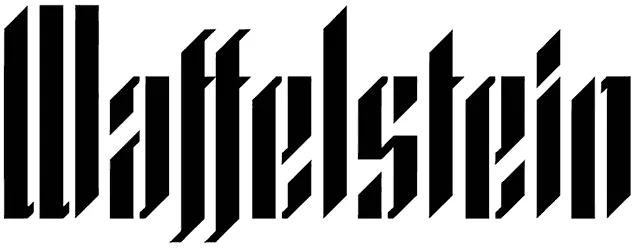 Waffelstein Font 1