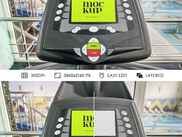 Walking Treadmill Mockup 1