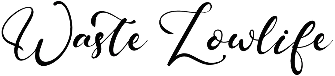 Waste Lowlife Font 1