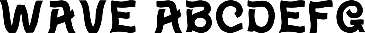 Wave Font 1