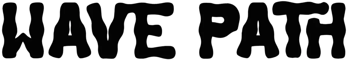 Wave Path Font 1
