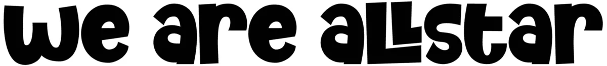 We Are Allstar Font 1