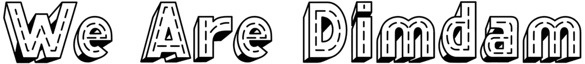 We Are Dimdam Font 1