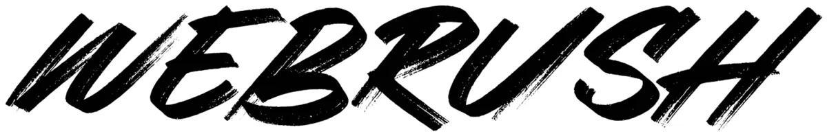 Webrush Font 1